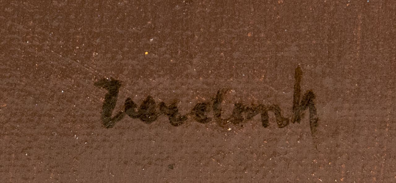 Frits Verdonk signatures Oranges in a basket