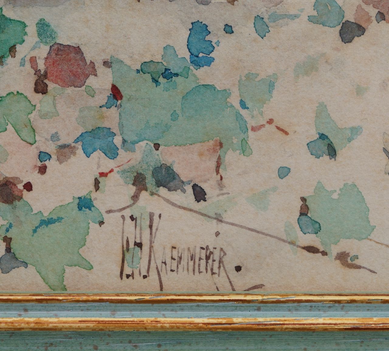 Frederik Hendrik Kaemmerer signatures The honeymoon