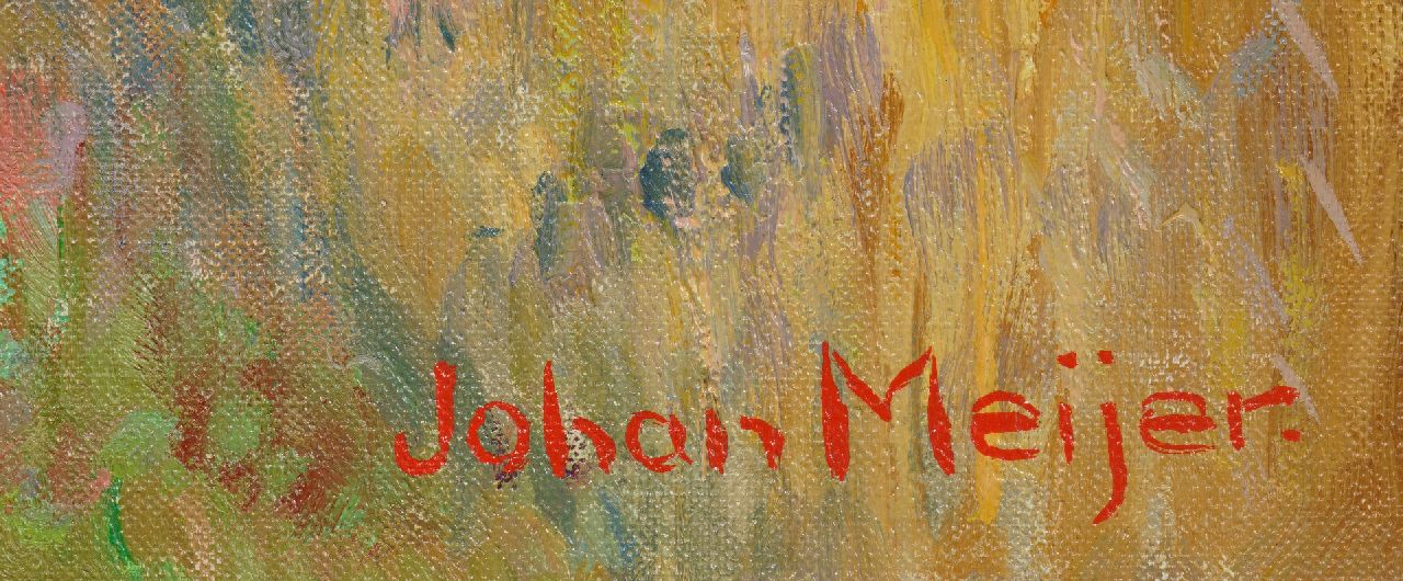 Johan Meijer signatures Summer landscape