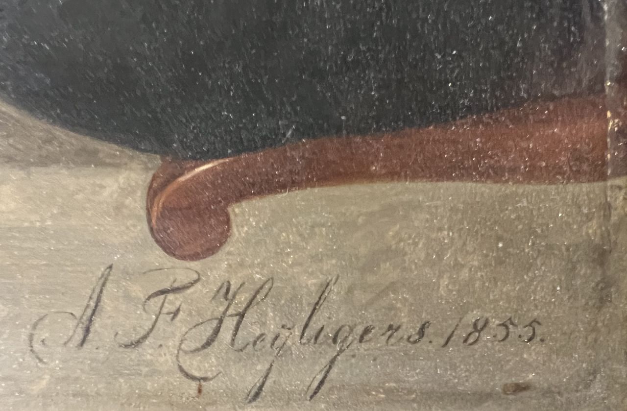 Antoon François Heijligers signatures Portrait of a man