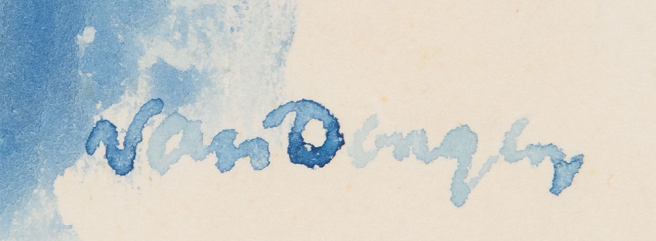 Kees van Dongen signatures Baigneuse à Deauville