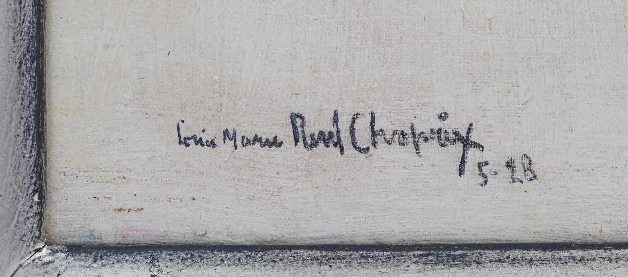 René Choprix signatures The first drawing lesson