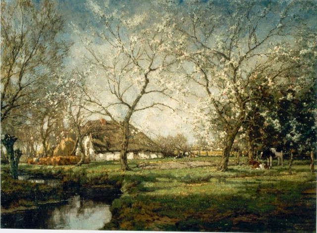 Arnold Marc Gorter | An orchard, oil on canvas, 96.8 x 131.8 cm, signed l.r.