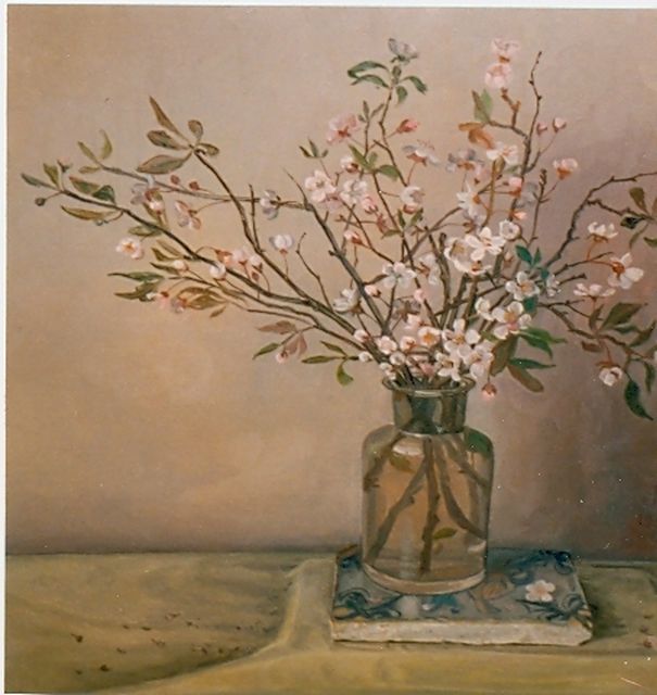 Jakob Nieweg | A flower still life, oil on canvas