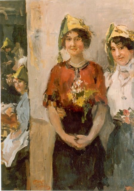 Israels I.L.  | College days, oil on canvas, signed l.l.