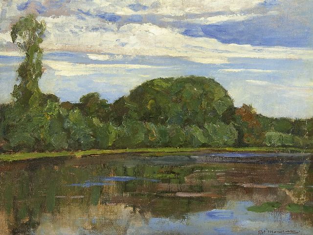 Mondriaan P.C.  | Geinrust farm with Isolated Tree at left isolated tree, oil on canvas 47.7 x 63.8 cm, signed l.r. and painted ca. 1905-1906