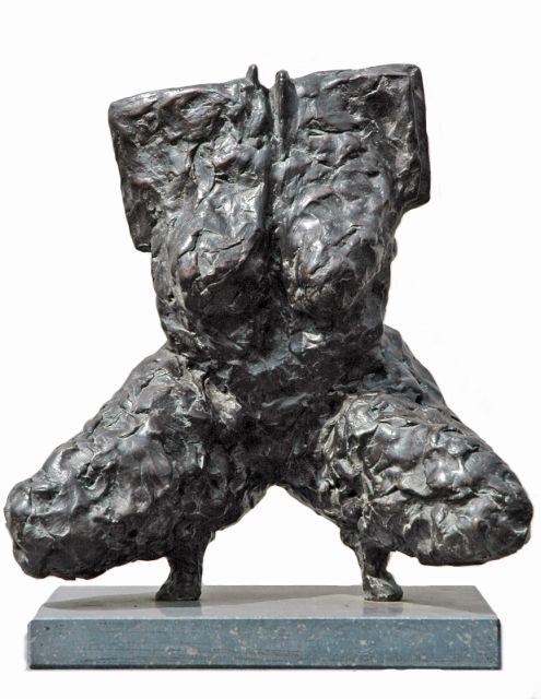 LeRoy A.  | Innana, bronze 30.3 x 25.8 cm, signed with initials on right side of bottom