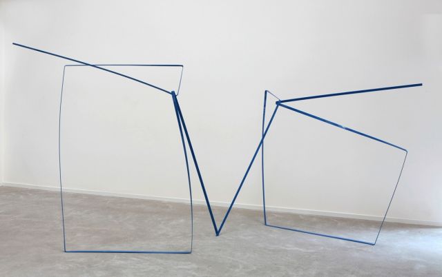 Goey M. de | Tango dancers, steel and powdercoat 170.0 x 300.0 cm, made in 2007