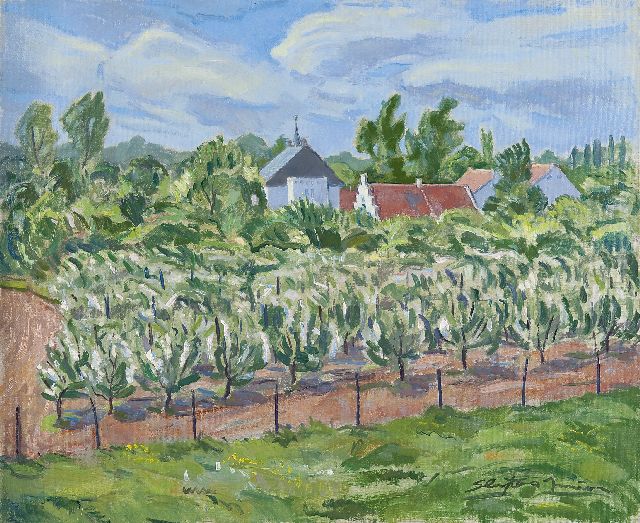 Jan Sluijters jr. | Orchard, oil on canvas, 50.0 x 60.2 cm, signed l.r.