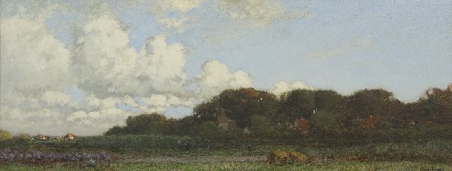 Cornelis Kuijpers | Dutch landscape near Heelsum, oil on canvas, 51.0 x 132.0 cm, signed l.r.