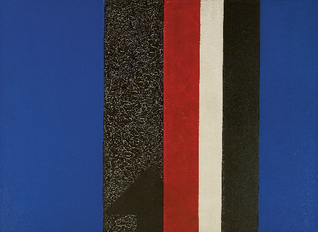 Joop Vreugdenhil | Composition, oil on canvas, 90.7 x 125.4 cm, signed reverse on stretcher