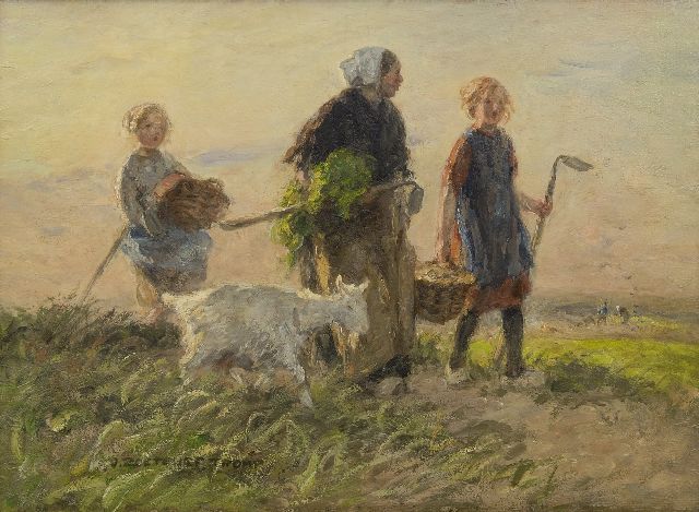 Zoetelief Tromp J.  | Homeward bound, oil on canvas 40.7 x 56.7 cm, signed l.l.