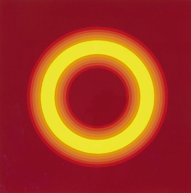 Horacio Garcia Rossi | Untitled, acrylic on board, 35.0 x 35.0 cm, signed l.r. and dated '73
