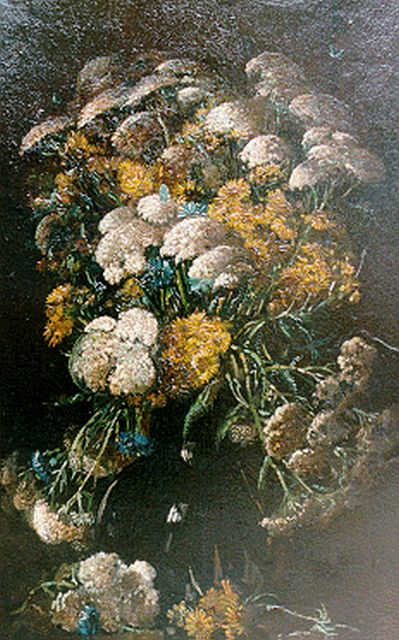 Theo Goedvriend | A bunch of wildflowers, 78.5 x 48.0 cm, signed l.r.