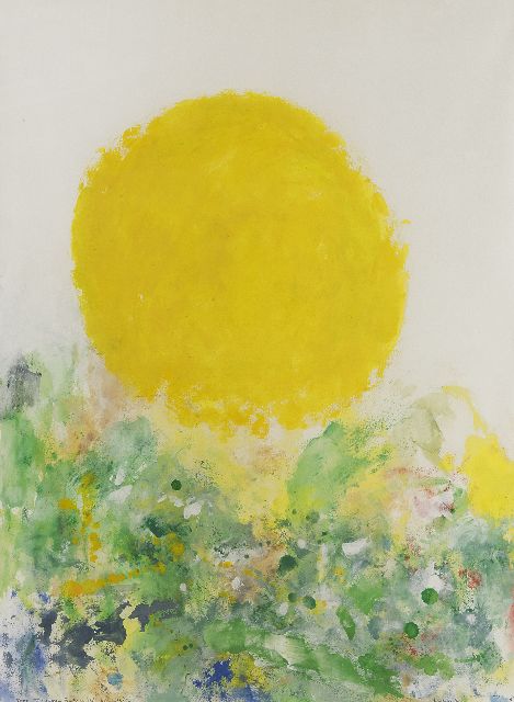 Diederen J.  | Untitled, watercolour and gouache on paper 75.0 x 53.0 cm, signed l.r. and dated '89