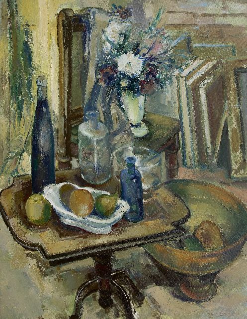 Colnot K.M.H.  | Studio still life, oil on canvas 95.2 x 75.3 cm, signed l.r. and dated '72