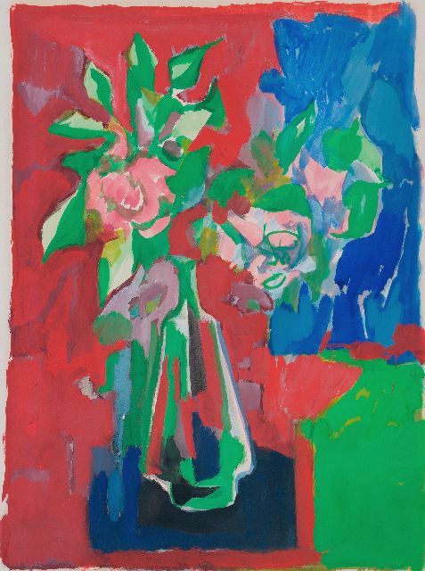 Elffers D.C.  | A flower still life, gouache on paper 70.0 x 55.0 cm