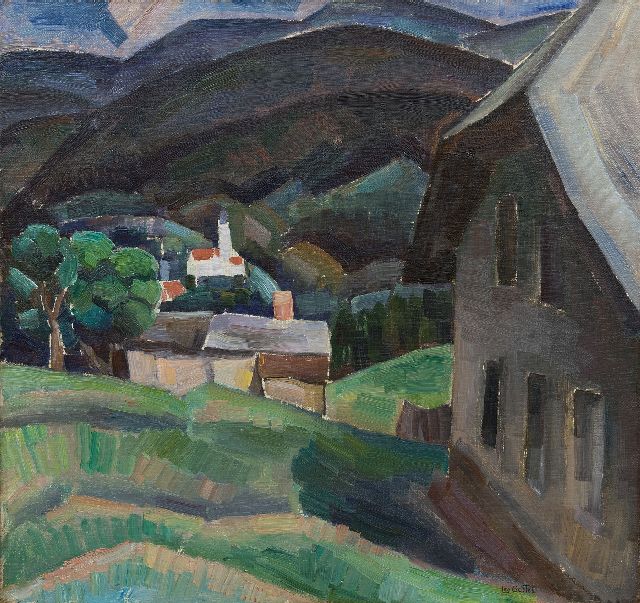 Gestel L.  | Zinnwald, oil on canvas 66.0 x 70.0 cm, signed l.r. and painted ca. 1923