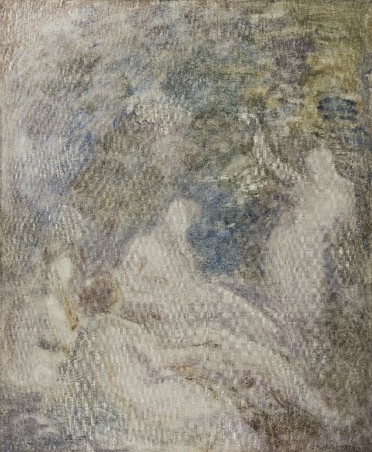 Henri Fantin-Latour | Trois baigneuses, oil on canvas, 65.1 x 54.0 cm, dated 25 Août 1904