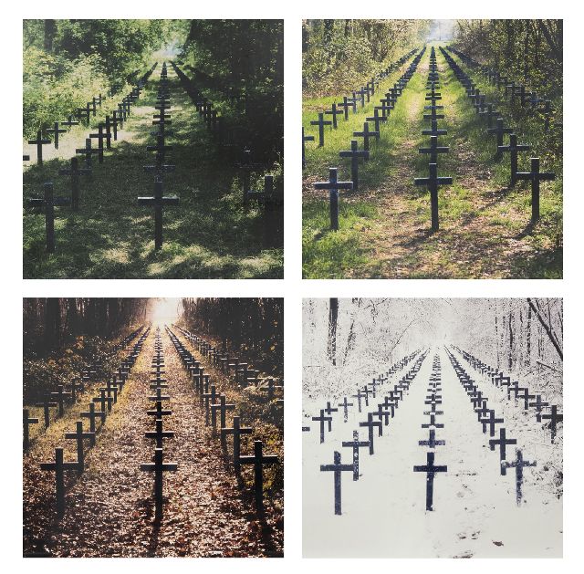 Fabre J.  | The grave of the unknown computer (4), c-print on foamboard 50.0 x 50.0 cm, to be dated 1998