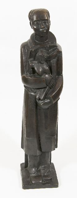 Jozef Cantré | Ecce homo, bronze, 81.3 cm, signed on the base