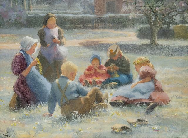 Evert Pieters | In the month of May, watercolour on paper, 40.0 x 55.0 cm, signed l.l. and painted ca. 1899