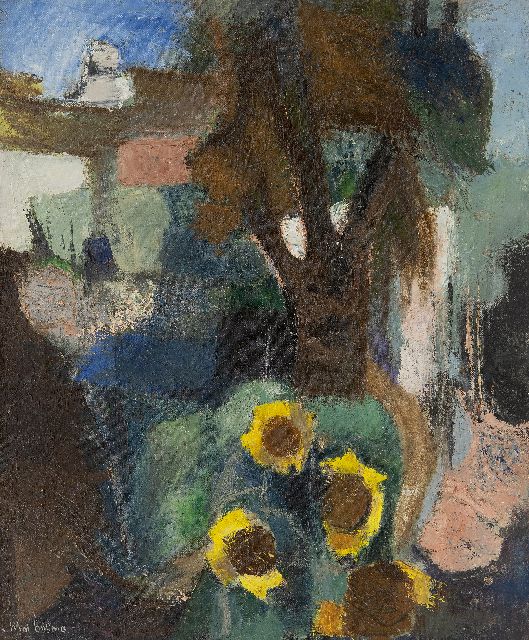 Wim Bosma | Garden, oil on canvas, 55.3 x 45.7 cm, signed l.l.