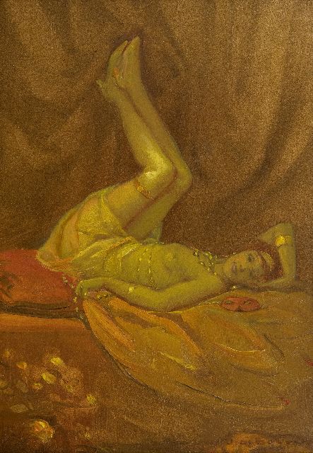 Jan Frans De Boever | Caprice, oil on board, 40.0 x 32.0 cm, signed l.r.