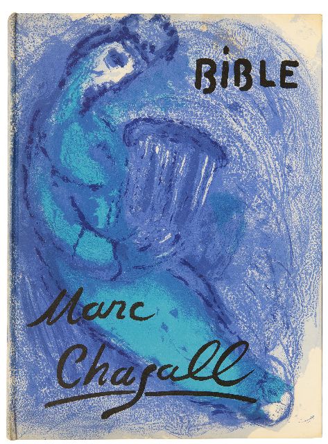 Chagall M.  | Bible - Marc Chagall (plates), Meyer Schapiro and Jean Wahl (text), 1956, lithograph 35.5 x 26.1 cm, dated 1956