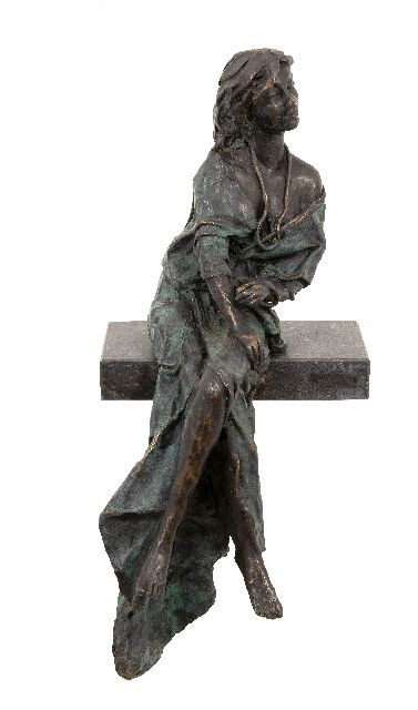 Houtkamp M.  | The Autumn, bronze 45.0 x 18.0 cm