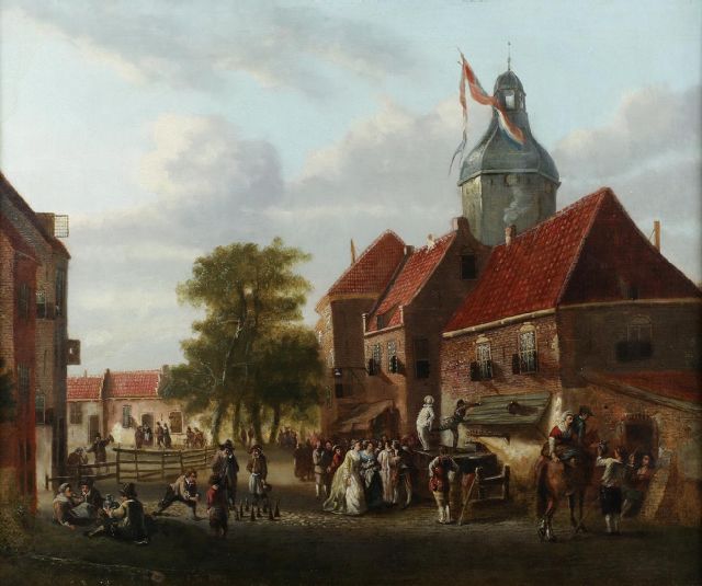 Herman ten Kate | -, oil on canvas, 56.5 x 67.5 cm