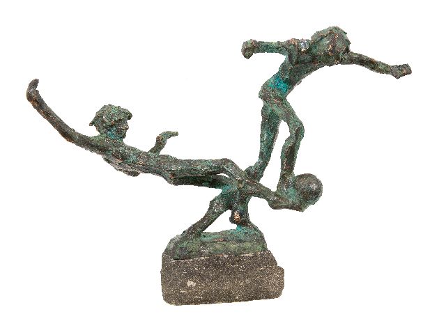 Bakker W.F.  | -, bronze 31.0 x 48.5 cm