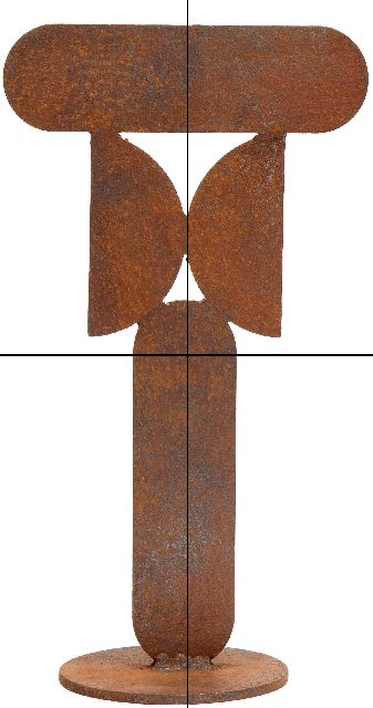 Paul Damsté | Stapelingen (Stacking), iron, 34.0 x 18.7 cm