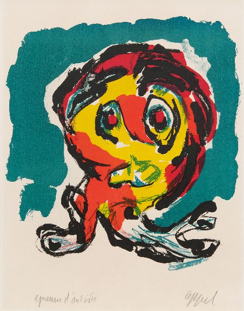Karel Appel | Ubu Junior, coloured lithograph, 62.0 x 49.5 cm, signed l.r.