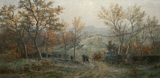 Hendrik Willem Mesdag | Dune landscape near The Hague, oil on canvas, 90.7 x 180.4 cm, signed l.r. and dated 1897