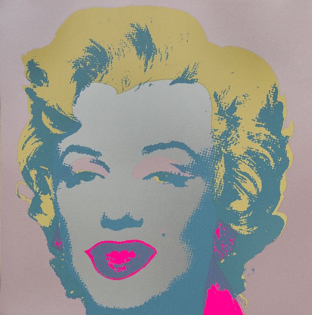 Andy Warhol | Marilyn, screenprint on paper, 91.0 x 91.0 cm, prijs zonder lijst