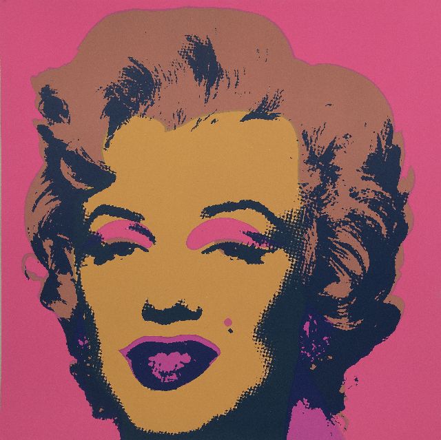 Andy Warhol | Marilyn, screenprint on paper, 91.0 x 91.0 cm, prijs zonder lijst