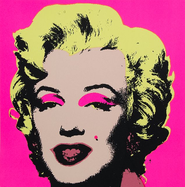 Andy Warhol | Marilyn, screenprint on paper, 91.0 x 91.0 cm, prijs zonder lijst