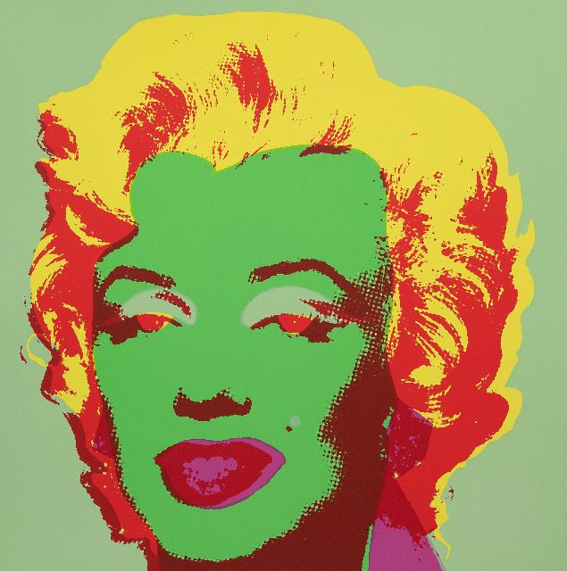Warhol (Sunday B Morning editie) A.  | Marilyn, screenprint on paper 91.0 x 91.0 cm