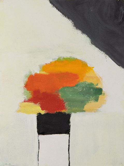 Brands E.A.M.  | Chimney, gouache on paper 49.5 x 37.2 cm, signed l.l. with initials