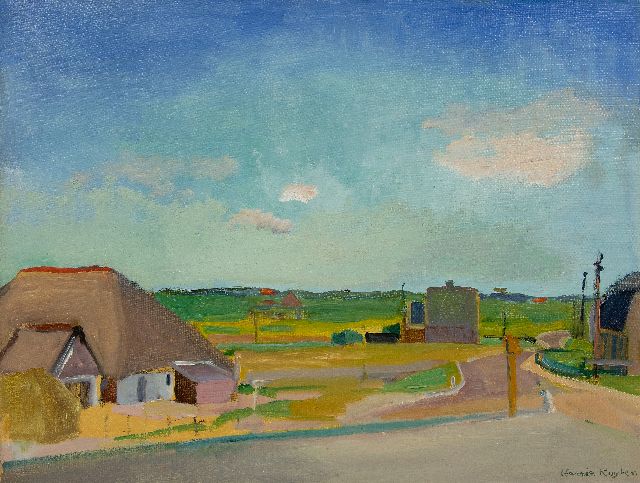 Kuijten H.J.  | At Camperduin, oil on canvas 50.9 x 66.2 cm, signed l.r.