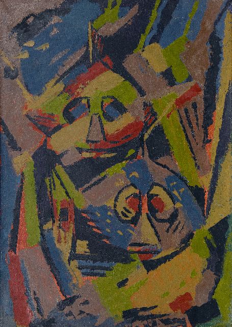 Frieda Hunziker | Flying gurnards, oil on canvas, 70.2 x 49.9 cm, executed 1944