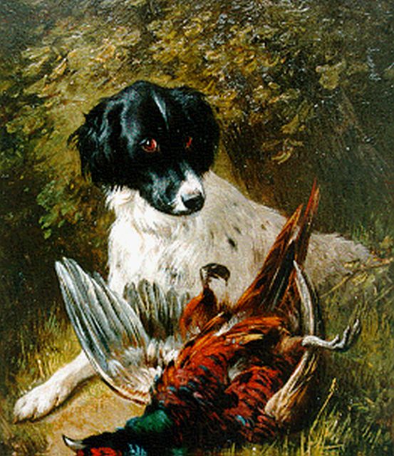 Henriette Ronner | A good catch, oil on panel, 19.5 x 15.8 cm, signed l.r.