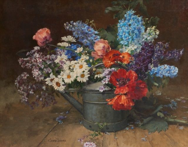 Sivers-Krüger C. von | -, oil on canvas 67.5 x 97.0 cm, signed l.l.
