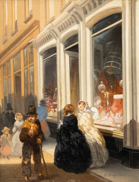 Frans Breuhaus de Groot | -, oil on canvas, 33.0 x 25.0 cm, signed l.r.