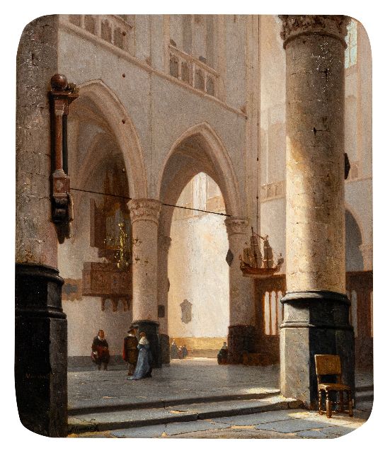 Jan Jakob Schenkel | -, oil on panel, 60.0 x 50.5 cm, signed l.l.