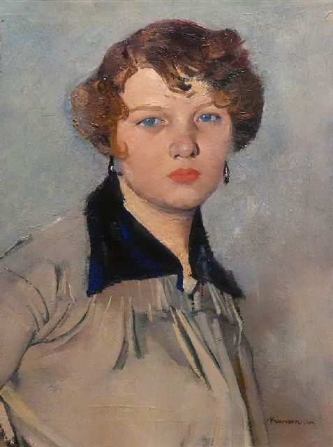 Piet van der Hem | -, oil on canvas, 61.0 x 46.0 cm, signed l.r.