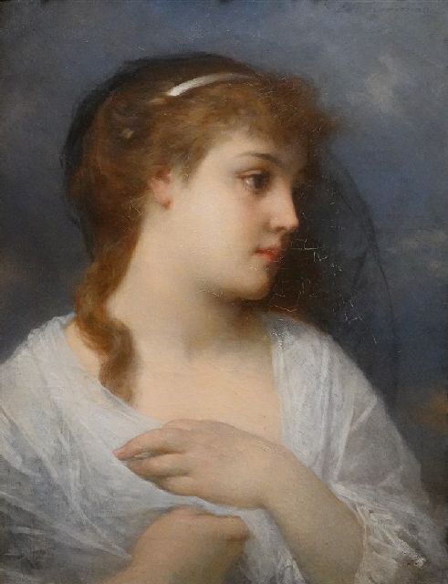 Hamman E.J.  | -, oil on canvas 56.0 x 43.0 cm, signed u.r.