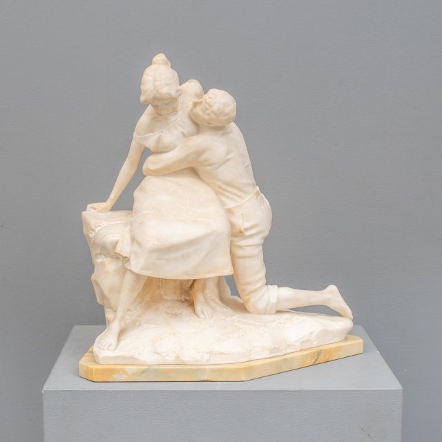 Seger E.  | -, alabaster 49.0 x 48.0 cm