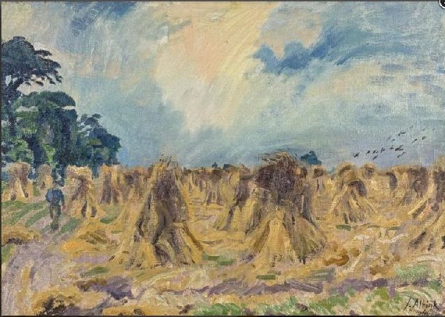 Jan Altink | -, oil on canvas, 50.0 x 70.0 cm, signed l.r. and dated '41